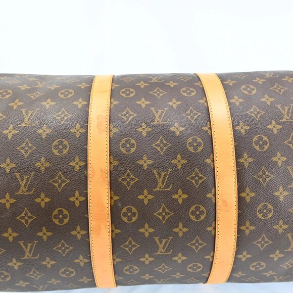 Authentic LOUIS VUITTON Keepall 60 Monogram Canvas Hand Bag bsj746-110625 - Picture 7 of 16